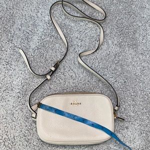 Cream Coach Crossbody